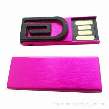 Mini clip USB flash drives